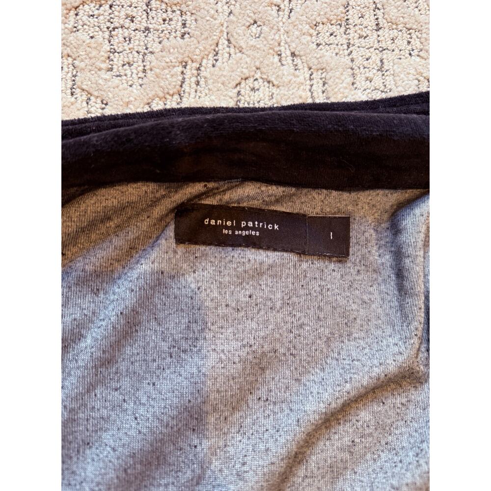 Daniel Patrick BLACK IVORY Bomber Jacket, US Large - Picture 5 of 5